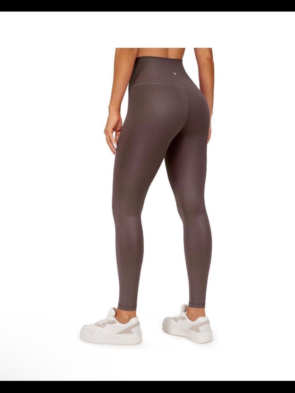 CRZ YOGA High-Waist Leggings in Dark Brown